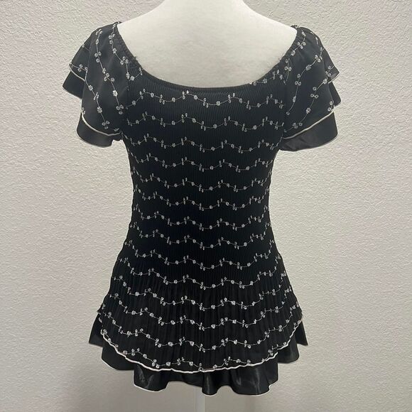 American-vintage Women's Black Blouse - Picture 3 of 4